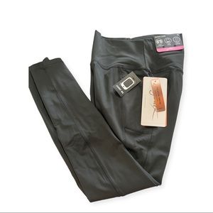 NEW Fitness Pilates/Yoga Leggings Gottex Ankle Length Small